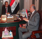 Dar Al Hilool Co. for Development and Training visit to Salah Ad Din Investment Commission